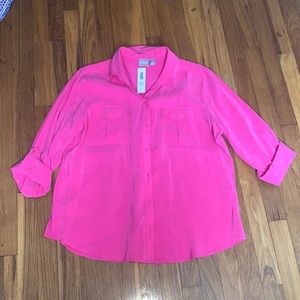 NWT Chico’s Collared Shirt